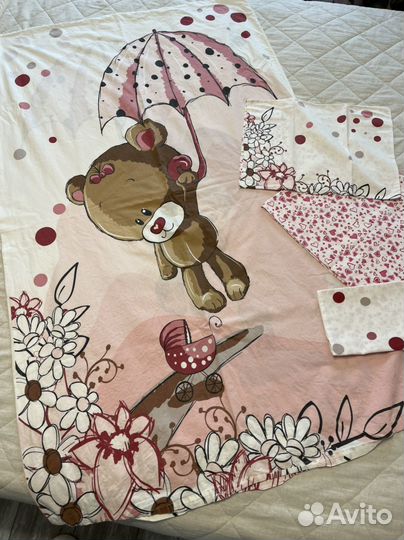 Детское постельное белье, плед, одеяло
