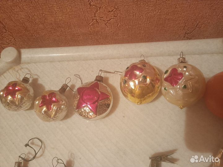 Елочные игрушки СССР