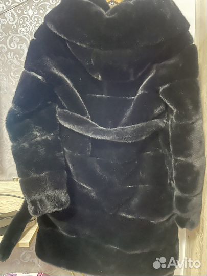 Шуба из искусственного меха