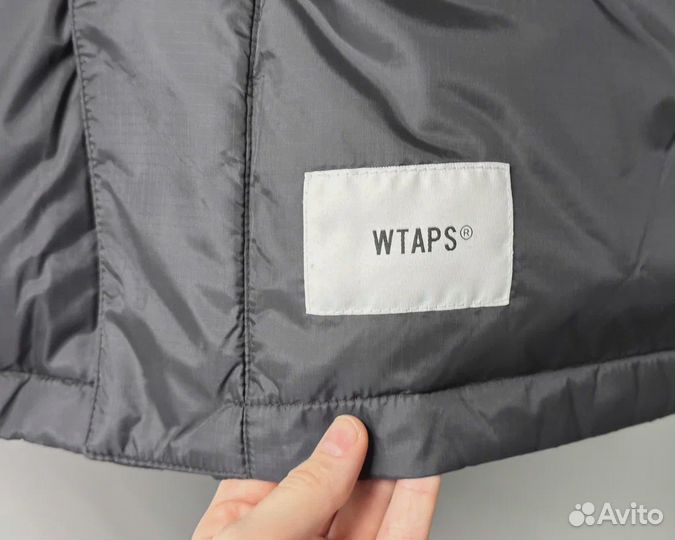 Пуховик wtaps Torpor Jacket Poly Taffeta Sign Blac