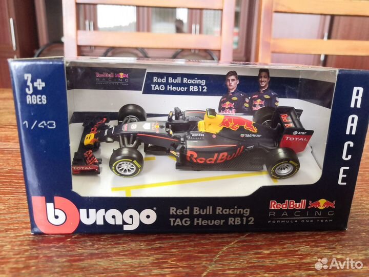 Модели formula 1 Red Bull 1 43 Bburago