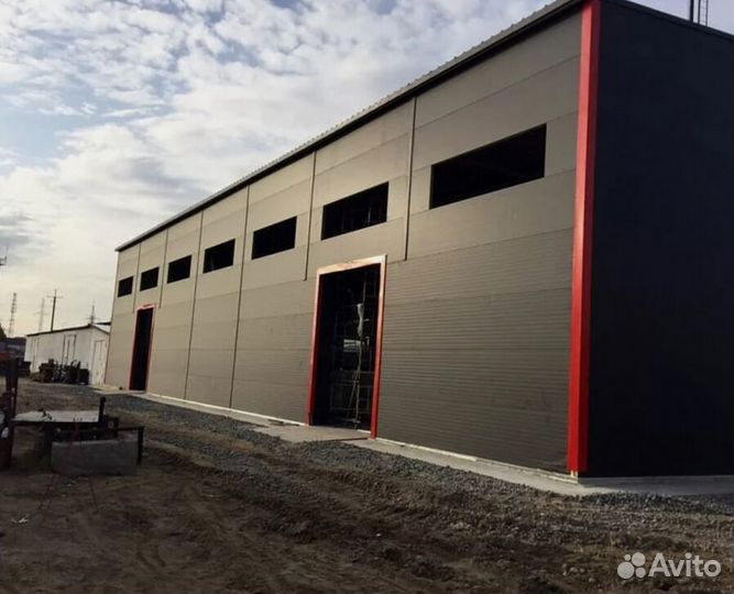 Быстровозводимый ангар