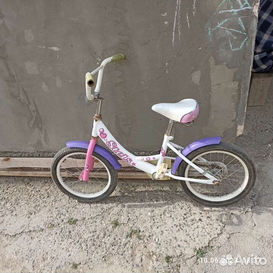 Детский велосипед бу 16