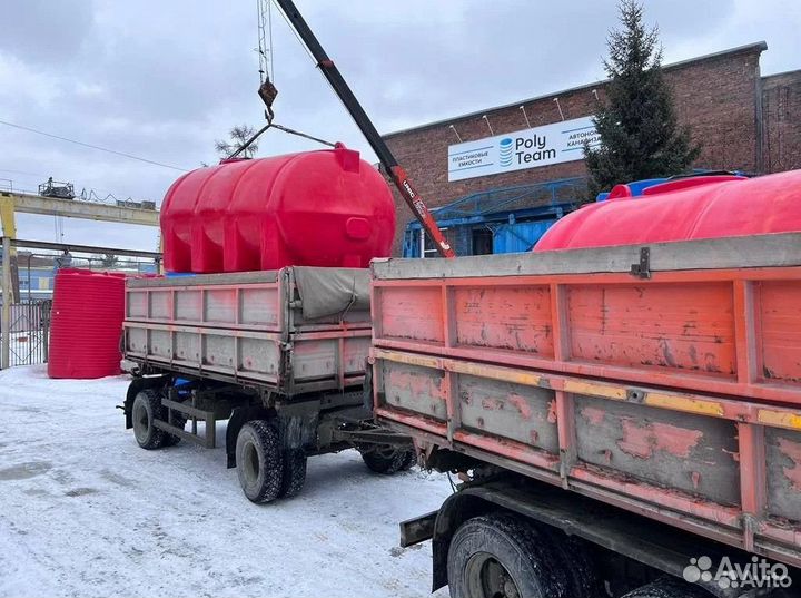 Бочка для воды 5000 л 6000 л 10000 л