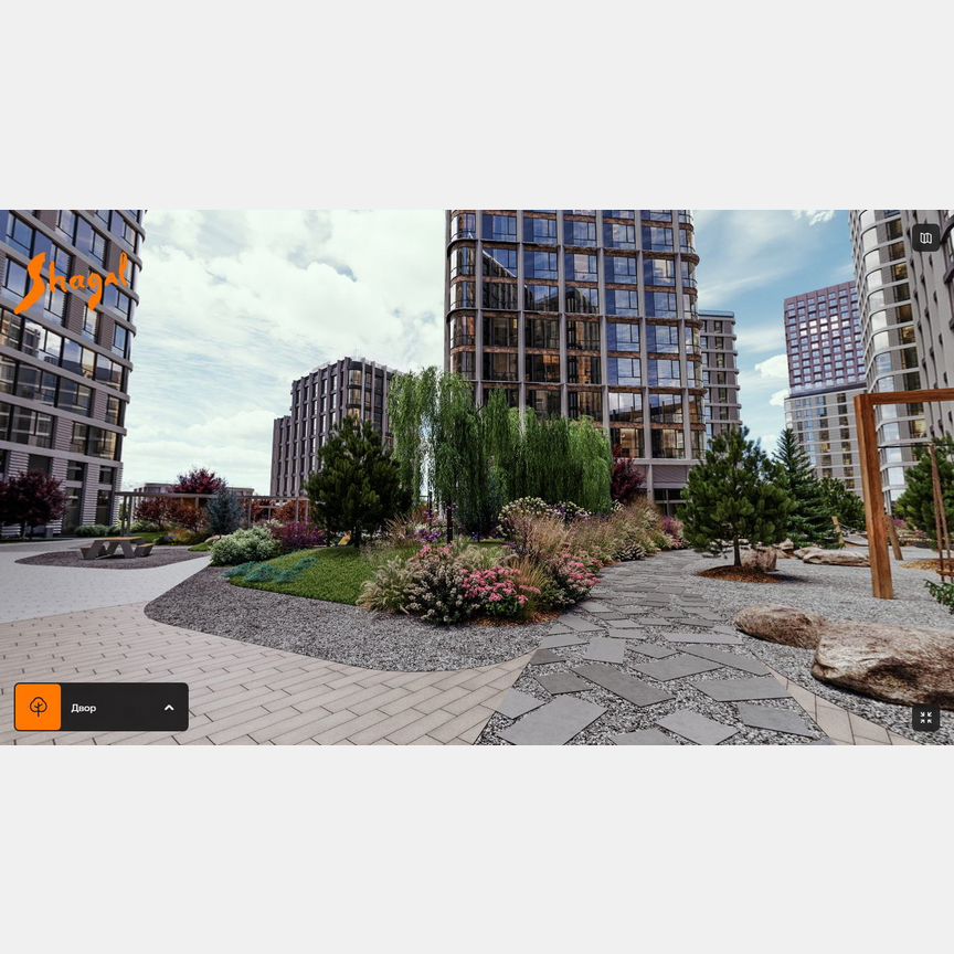 2-к. квартира, 60,3 м², 19/25 эт.