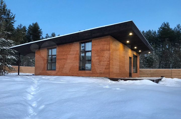 Коттедж 95 м² на участке 15 сот.