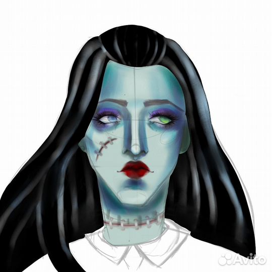 Рисование на заказ диджитал (портреты, Аватарки)