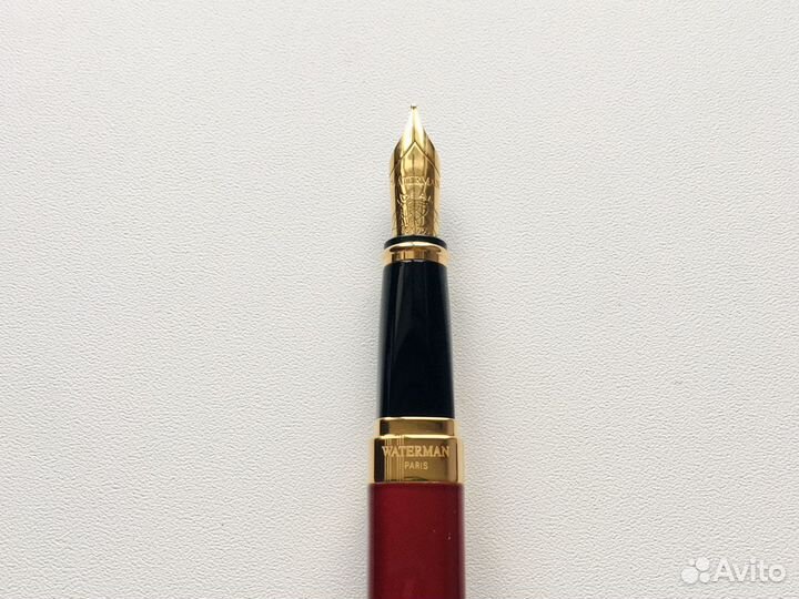Ручка перьевая Waterman Exception Slim Red красная