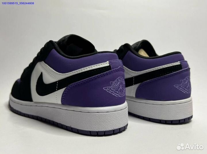 Кроссовки Nike Air Jordan 1 Low Court Purple (Арт