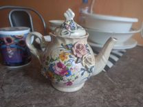 Заварочный чайник с розами