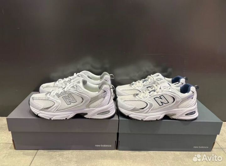 Оригинал New Balance 530 Белые Кроссовки