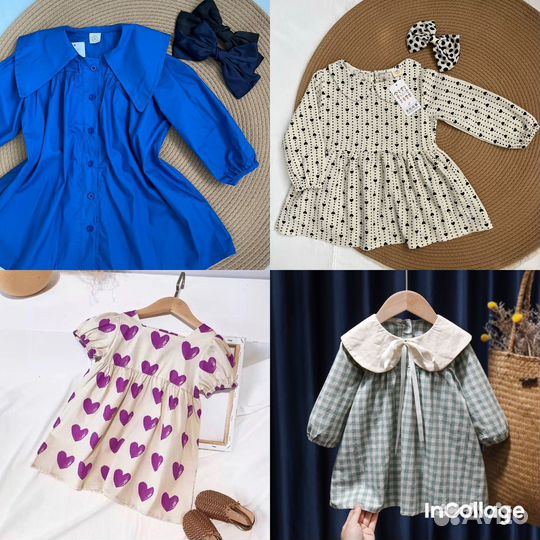 Платья для девочек 92,98,104,110,116,122