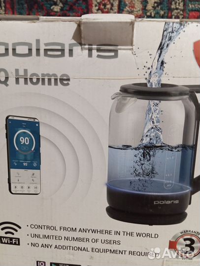 Чайник стеклянный мало б. У