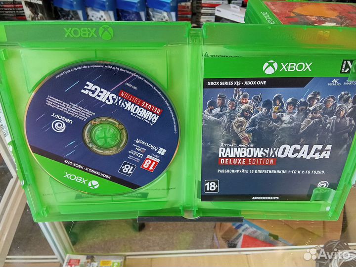 Диск Rainbow six осада Xbox