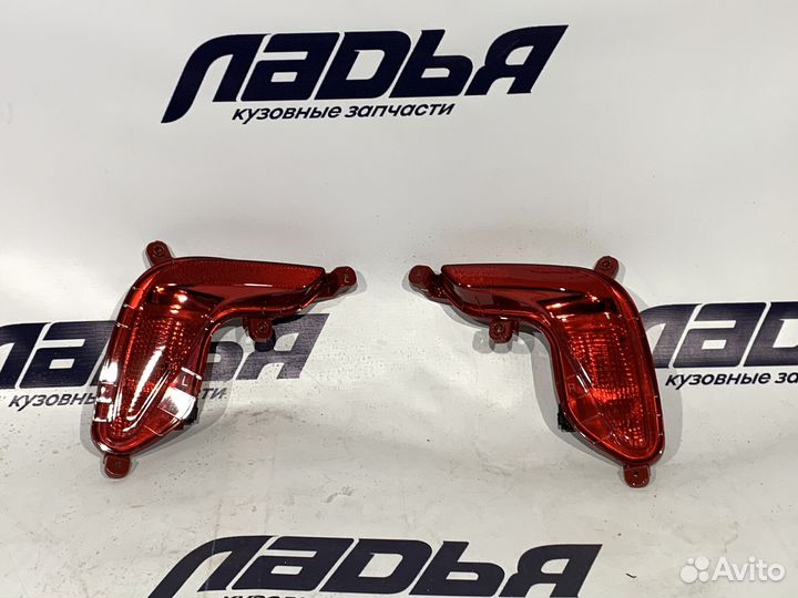 Катафот заднего бампера Kia Rio(17-20) левый