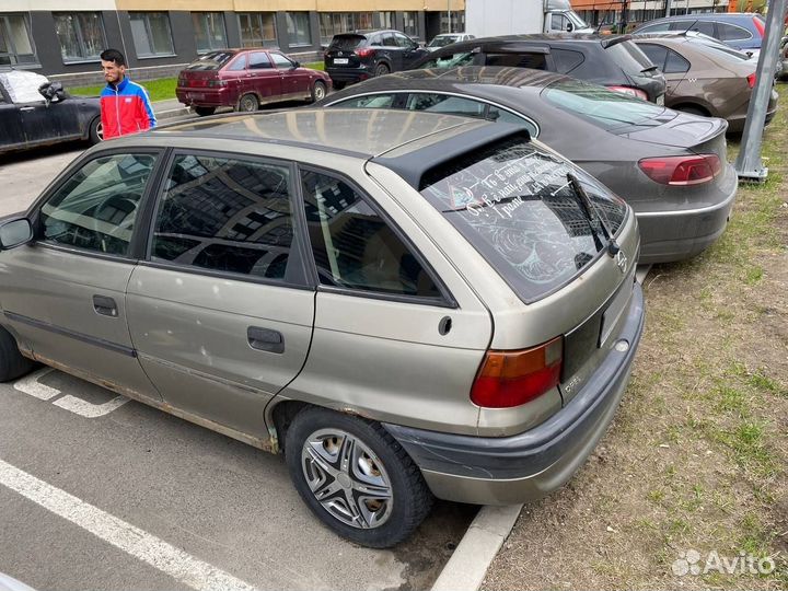 Opel Astra 1.4 МТ, 1995, 278 000 км