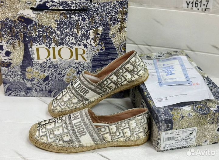 Лоферы Cristian Dior