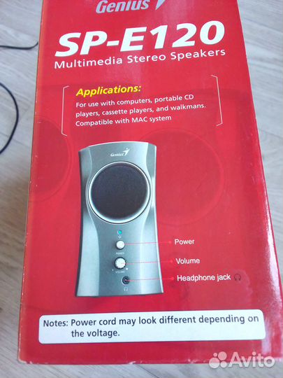 Колонки Genius SP-E120 стерео
