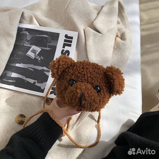 Плюшевая сумочка для девочки