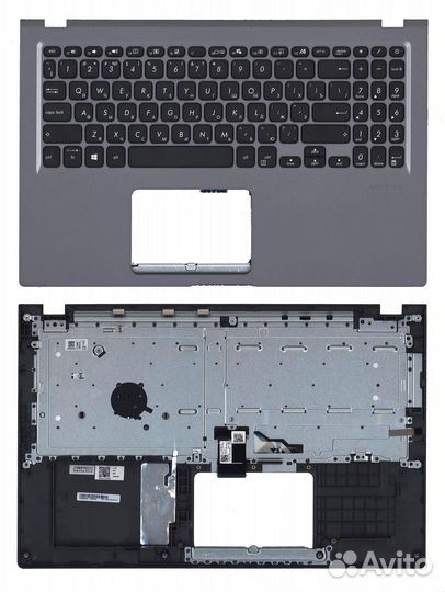 Топкейс Asus X515J темно-серый