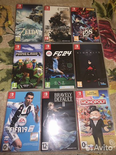Nintendo switch игры