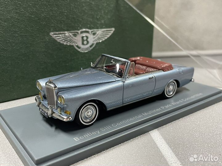 Модель Bentley Continental Mulliner NEO 1:43