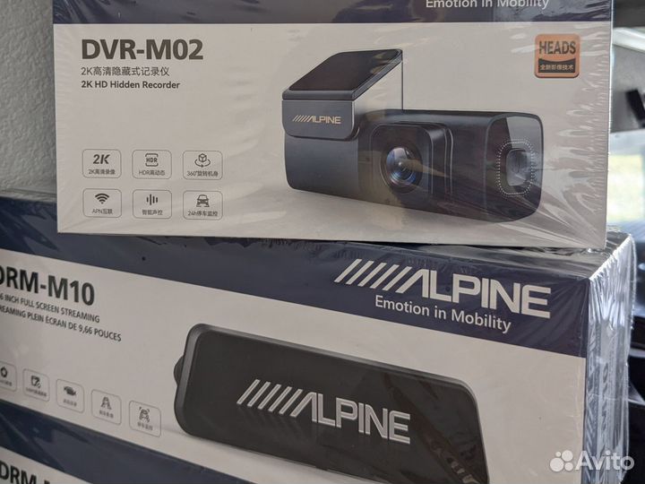 Видеорегистратор Alpine DVR-M02 2K