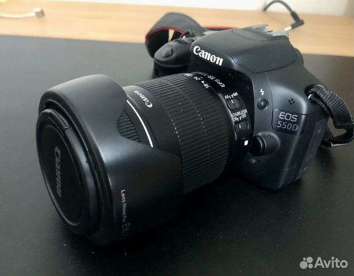 Зеркальный фотоаппарат canon 550d