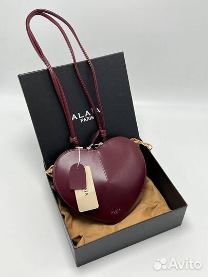 Сумка сердце alaia