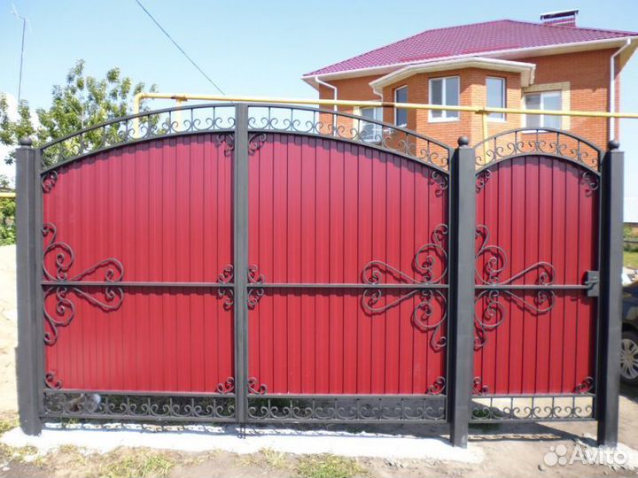 Калитка из профнастила