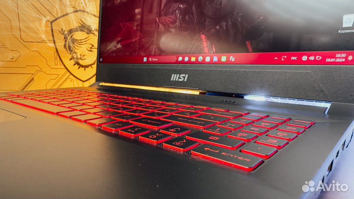 Игровой ноутбук MSI (RTX 3050, 16гб, i5-11260H )