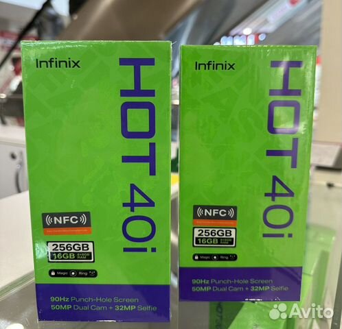 Infinix HOT 40i, 8/256 ГБ объявление продам