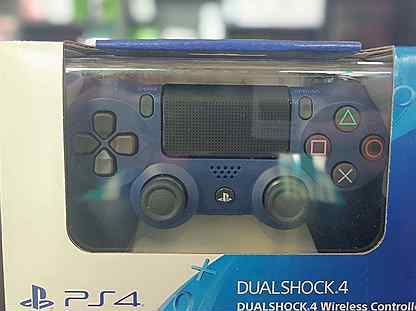 Геймпад DualShock 4 v2 Темно-синий Оригинал Новый