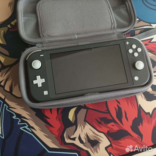 Nintendo switch lite серая