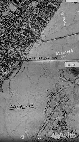 Подборка военных карт на Воронежскую область