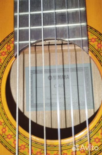 Гитара yamaha c40 с чехлом