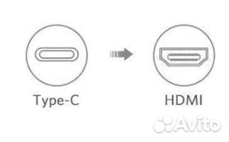Переходник, адаптер Type-C-hdmi