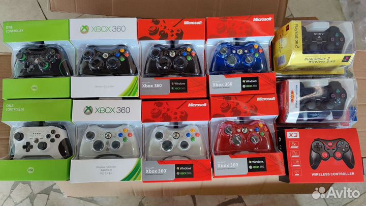 Джойстики на Ps2/ps3/ps4 Xbox one Xbox 360