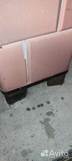 Печь-плита отопительная, кафельная, Германия, б.у