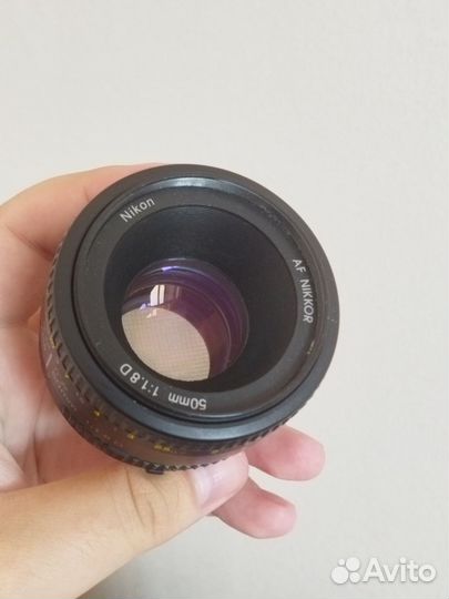 Объектив af nikkor 50 1.8 d