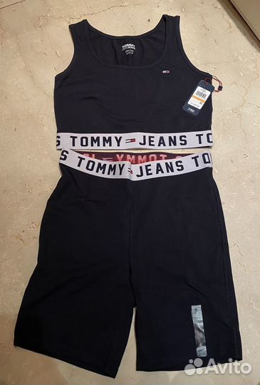 Tommy Hilfiger Оригинал, топ+велосипедки, костюм