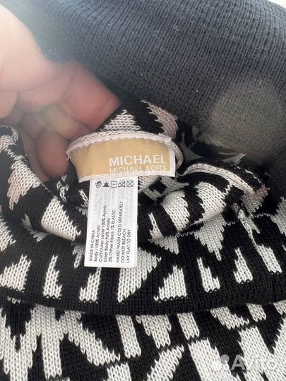 Шапка и шарф женский MK новый