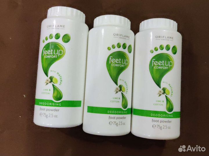Молоко и мед тальк для ног и тела крема Oriflame