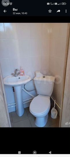 Комната 11,5 м² в 1-к., 1/1 эт.