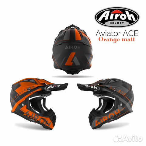 Шлем для мотокросса и эндуро airoh ace 2023 объявление продам