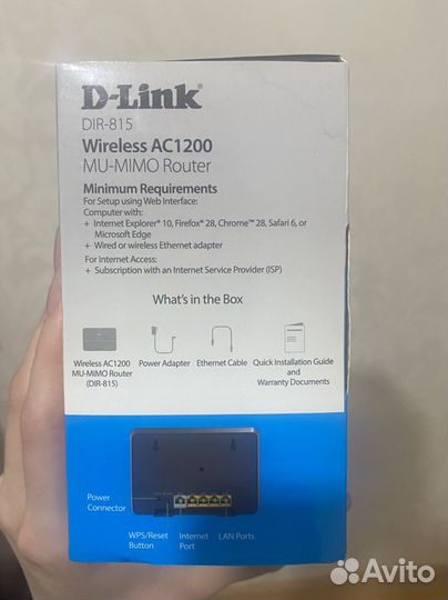 Wi-Fi роутер d-link dir-815