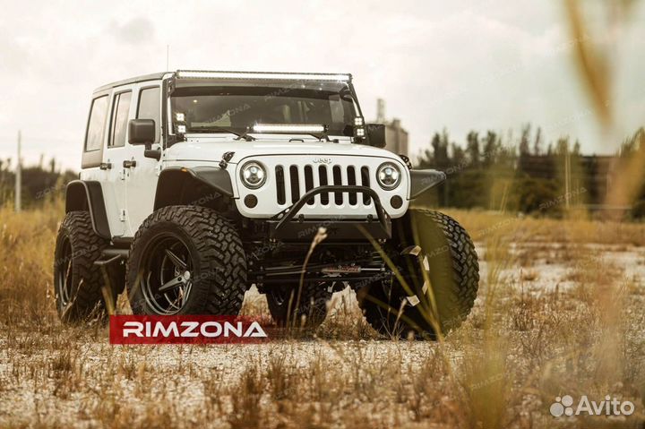 Кованые диски R20 на Jeep Wrangler