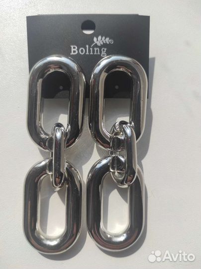 Серьги новые