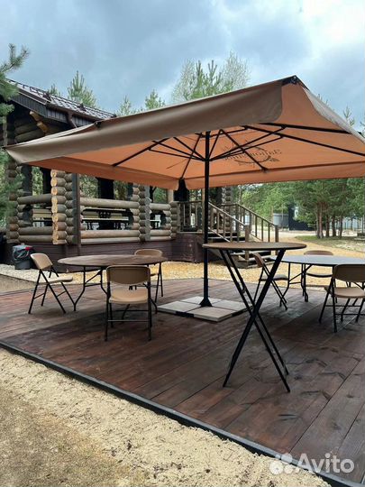 Зонты для летнего кафе. Зонт пляжный. В наличии