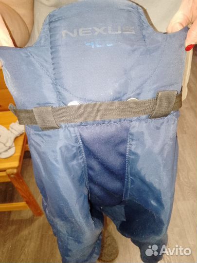 Шорты хоккейные детские bauer и шлем хоккейный